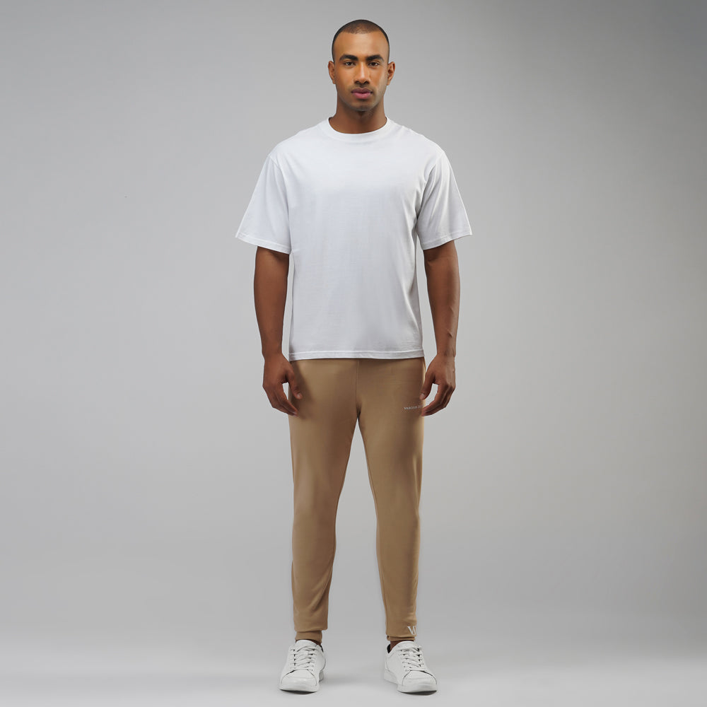 Muddy Brown Slim Fit Sweatpants