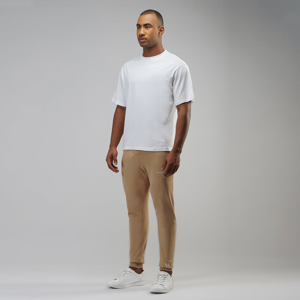 Muddy Brown Slim Fit Sweatpants