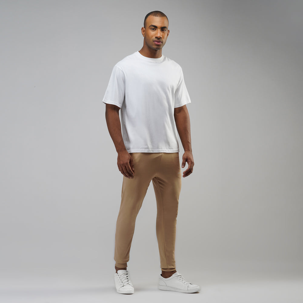 Muddy Brown Slim Fit Sweatpants