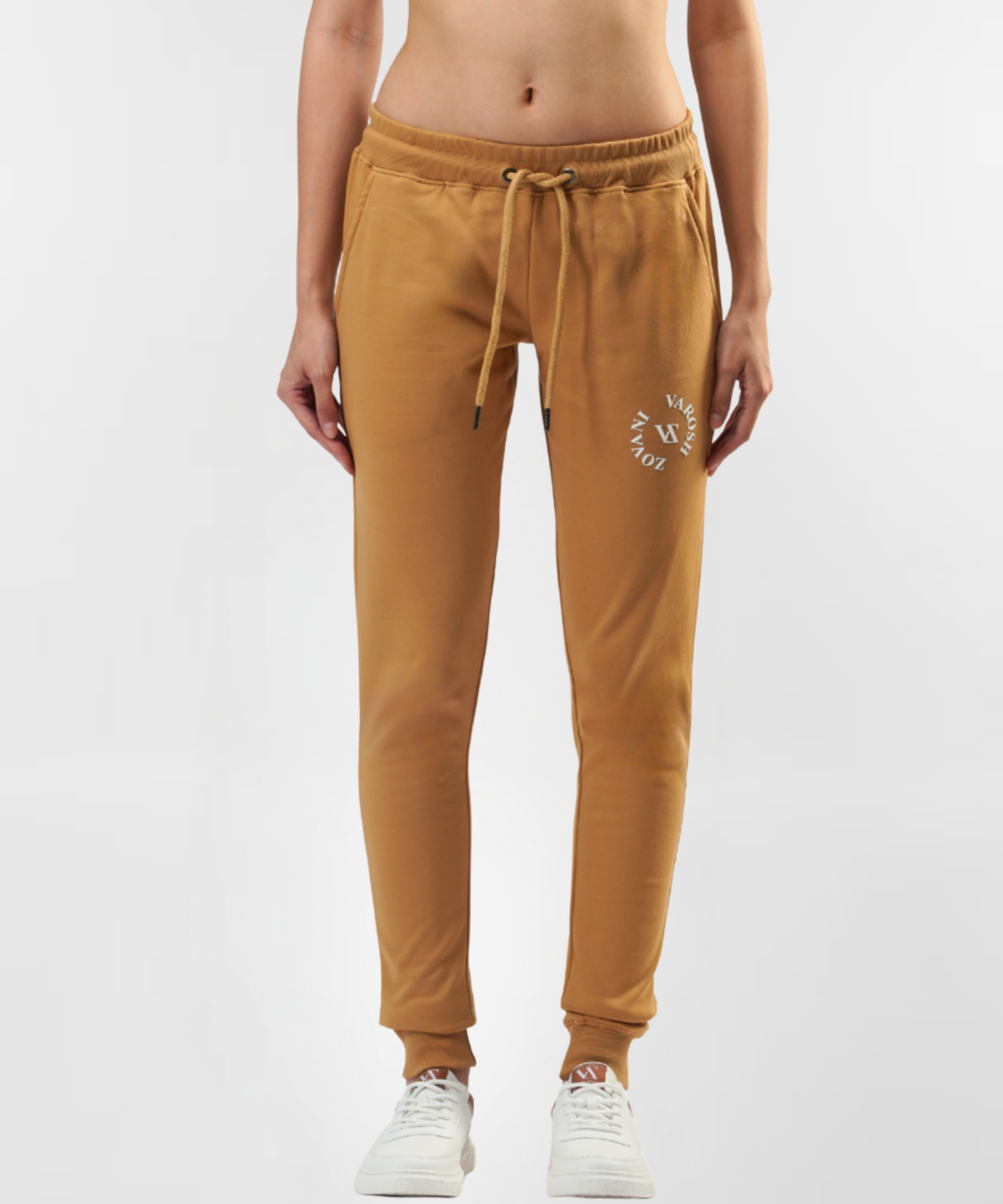 Mocha Brown Slim Fit Sweatpants