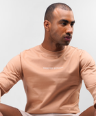 Sudadera marrón skate
