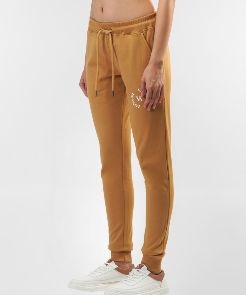 Mocha Brown Slim Fit Sweatpants