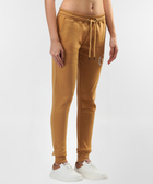 Mocha Brown Slim Fit Sweatpants