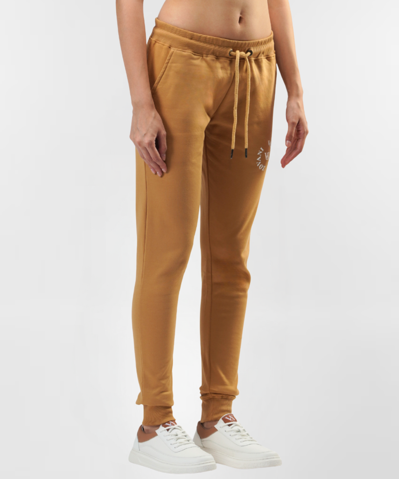 Mocha Brown Slim Fit Sweatpants