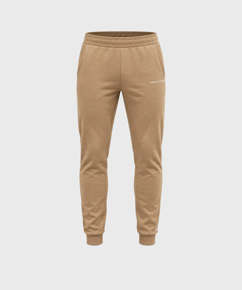 Muddy Brown Slim Fit Sweatpants
