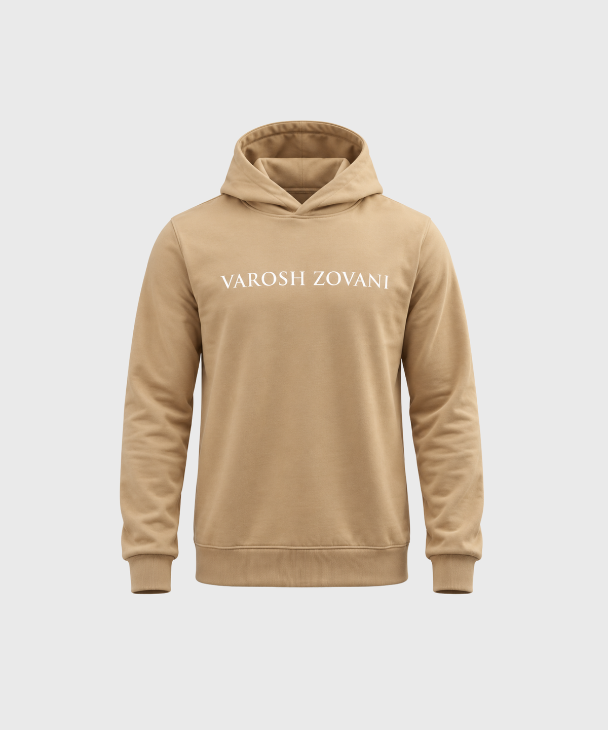 Muddy Brown Relaxed Fit Hoodie