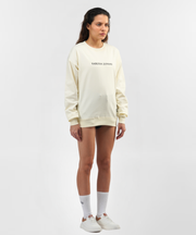 Sudadera con hombros caídos