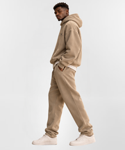 BVARN Drop Shoulder Brown Hoodie