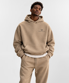 BVARN Drop Shoulder Brown Hoodie