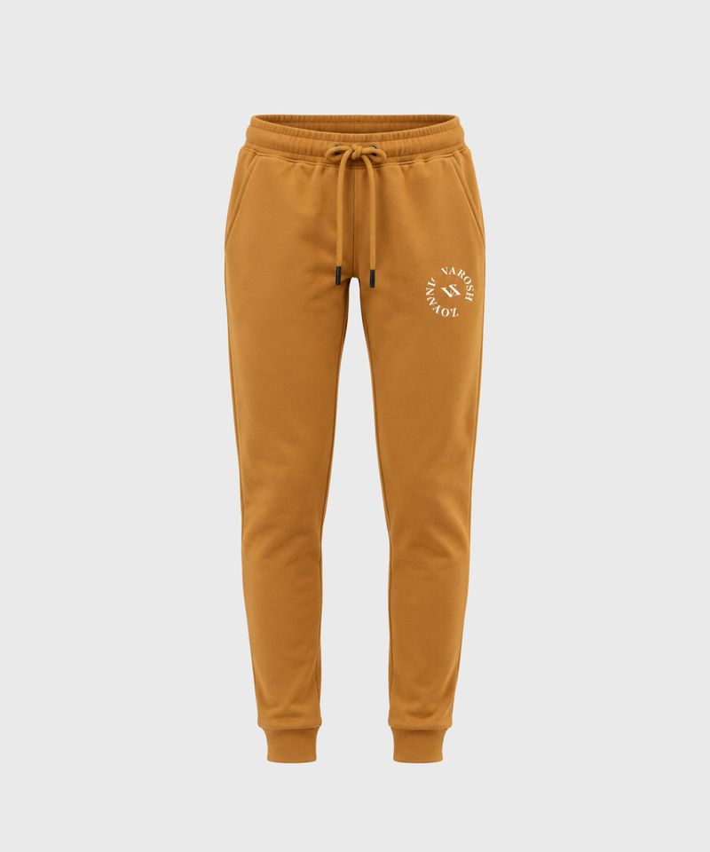 Mocha Brown Slim Fit Sweatpants