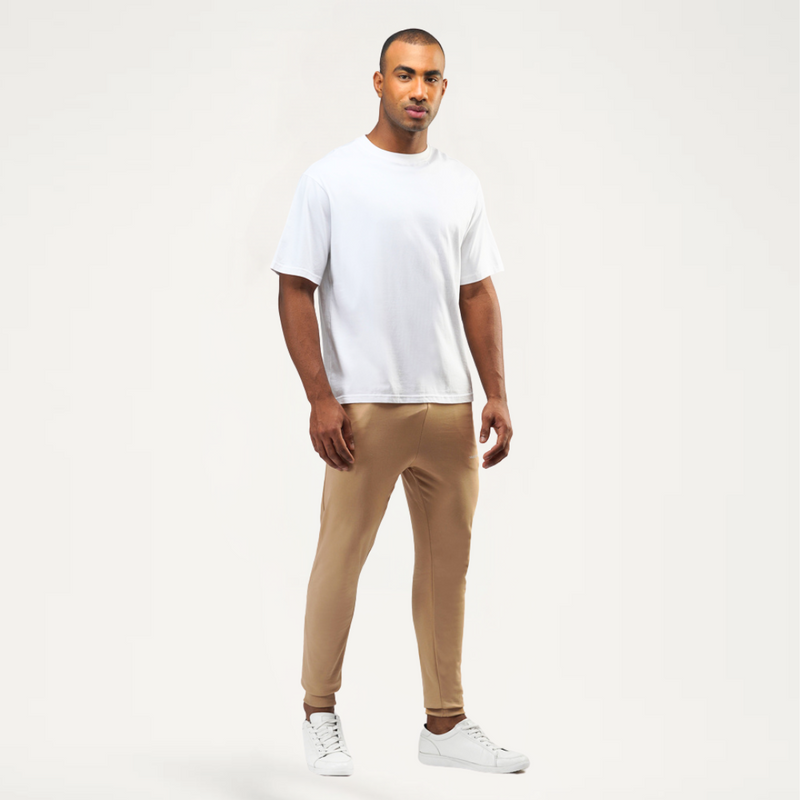 Muddy Brown Slim Fit Sweatpants