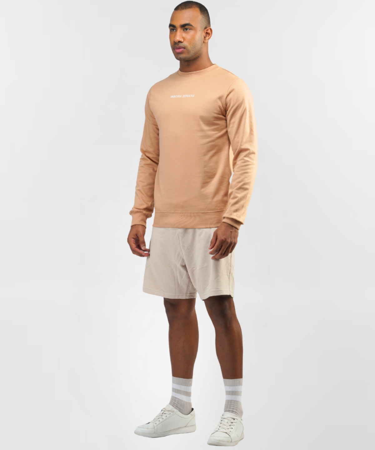 Sudadera marrón skate