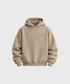 BVARN Drop Shoulder Brown Hoodie