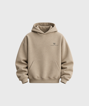 BVARN Drop Shoulder Brown Hoodie