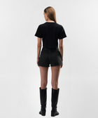 Eclipse Black Crop Top