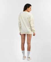 Sudadera con hombros caídos