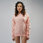 Candace Peach Relaxed Drop Shoulder Sweatshirt