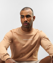 Sudadera marrón skate